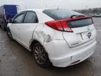 2012 HONDA CIVIC I-VT for sale at Copart WOLVERHAMPTON