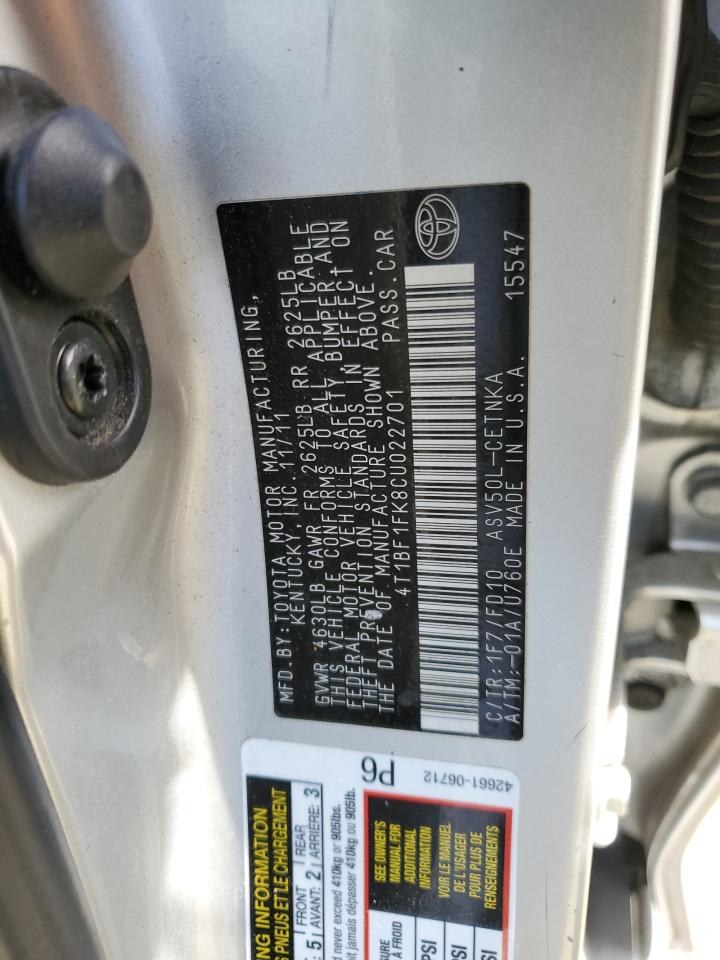 2012 Toyota Camry - Image 14