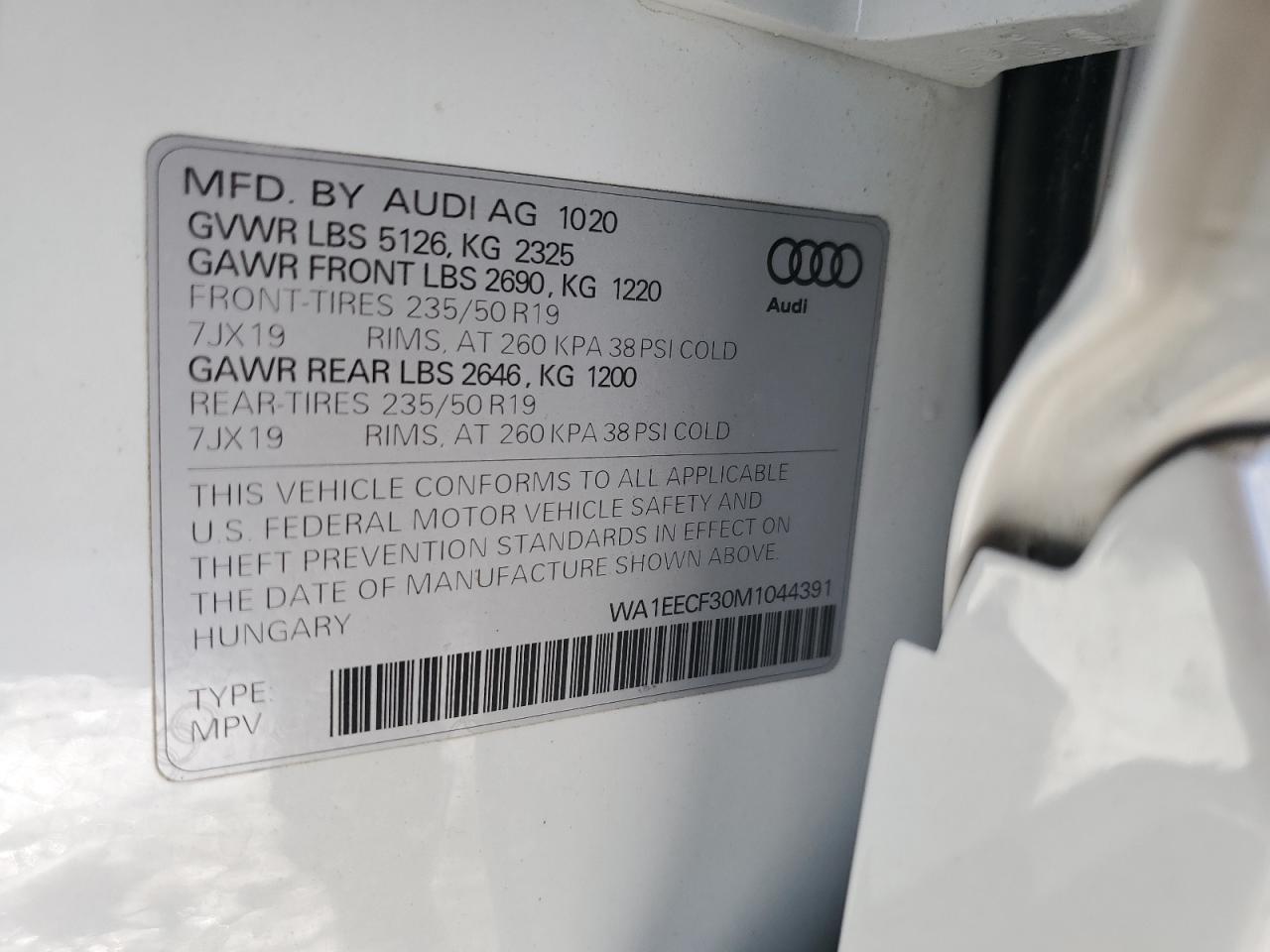 2021 Audi Q3 - Image 12