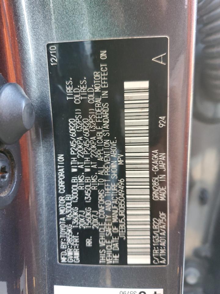 2011 Toyota 4Runner - Image 12