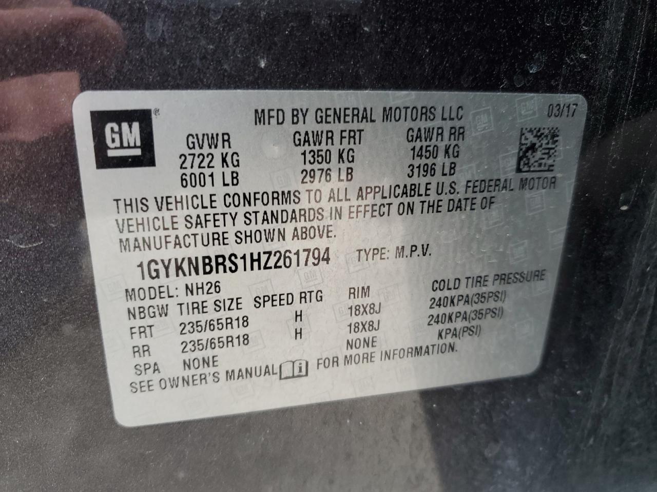 2017 Cadillac XT5 - Image 13