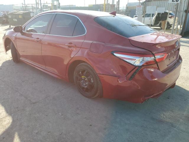  TOYOTA CAMRY 2020 Red