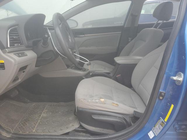  HYUNDAI ELANTRA 2018 Синій