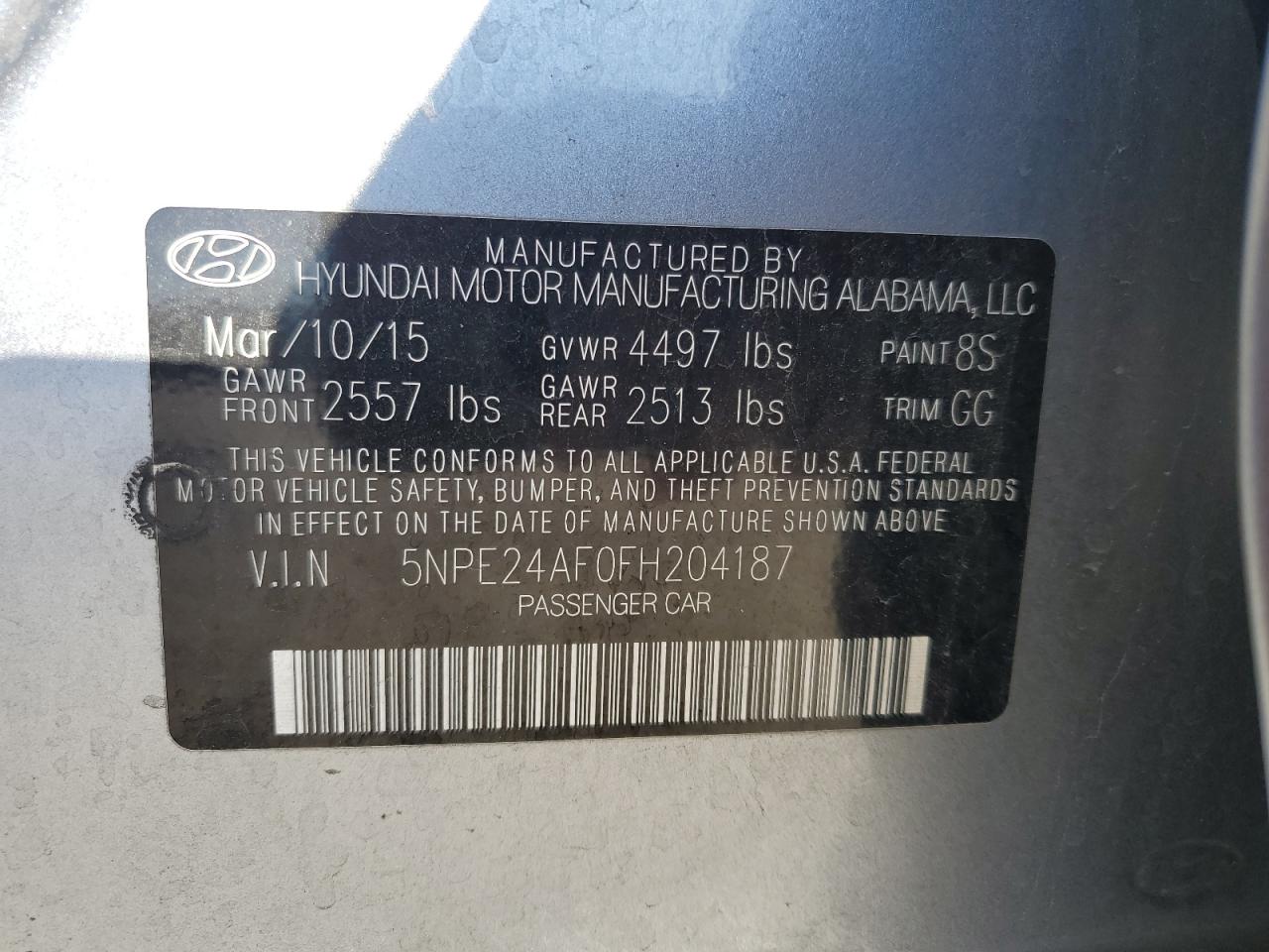 2015 Hyundai Sonata - Image 12