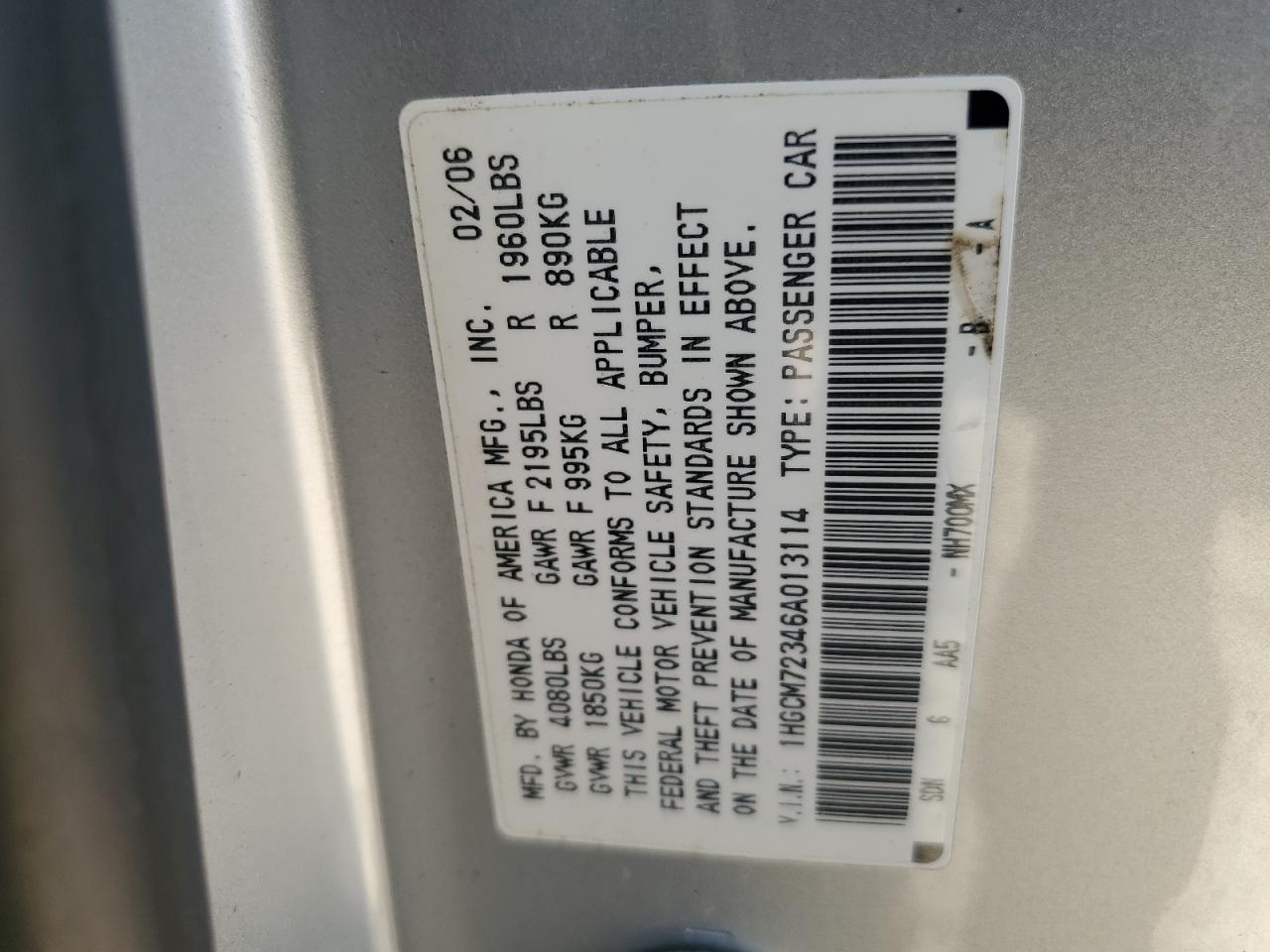2006 Honda Accord - Image 15