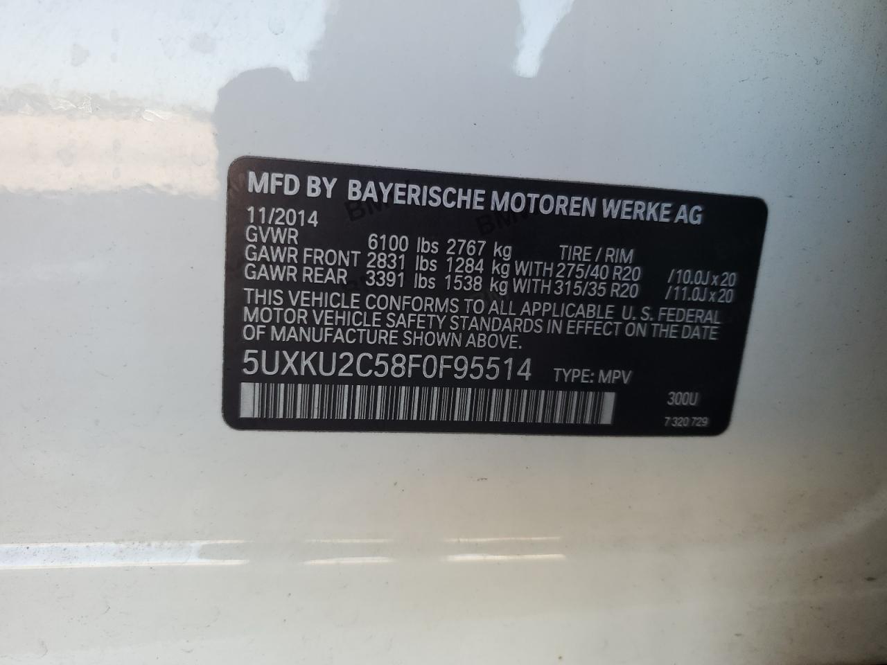 2015 BMW X6 - Image 14