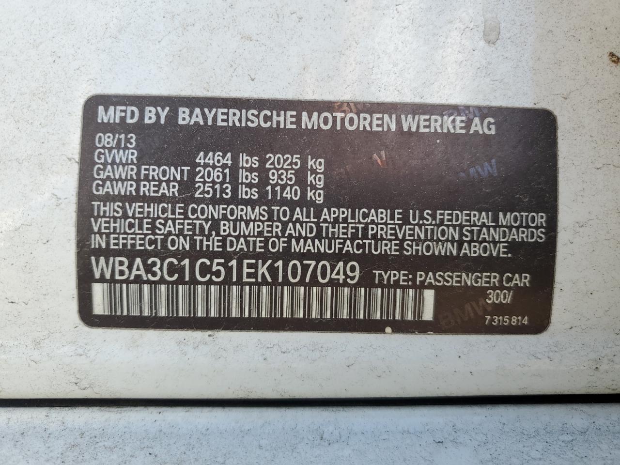 2014 BMW 3er - Image 12