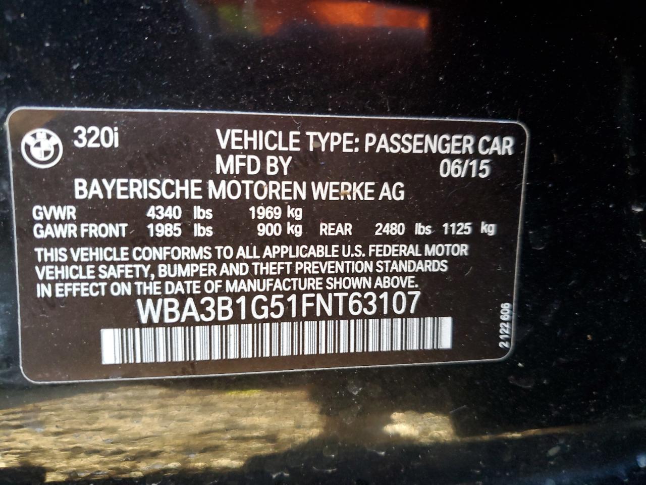 2015 BMW 3er - Image 12