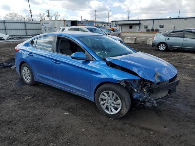  HYUNDAI ELANTRA 2018 Синій