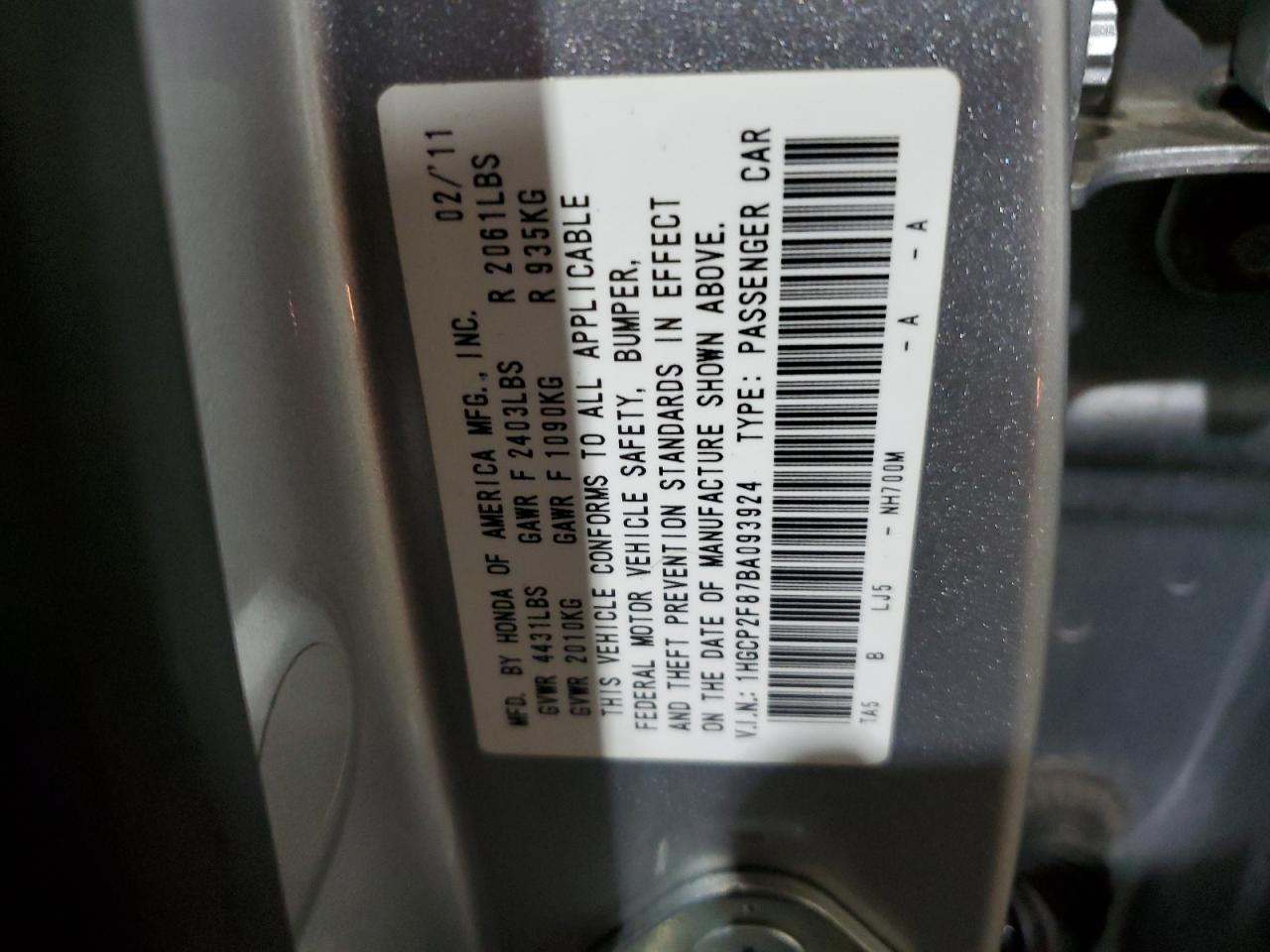 2011 Honda Accord - Image 11