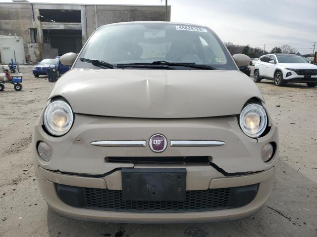  FIAT 500 2012 Beige