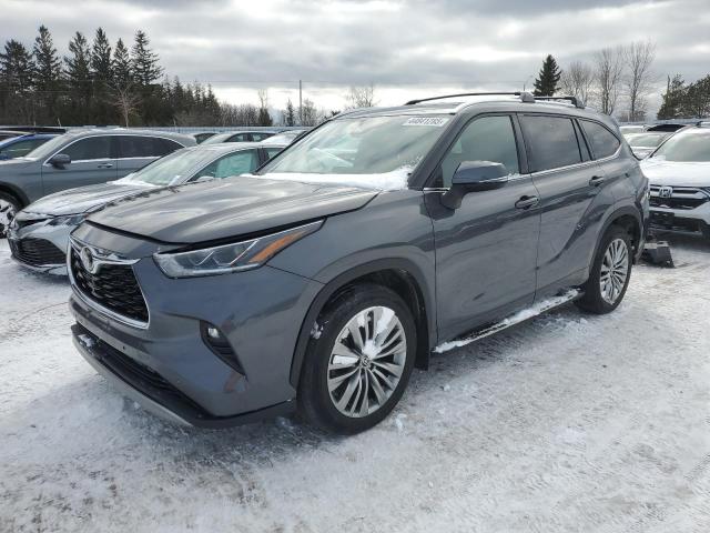 2021 TOYOTA HIGHLANDER PLATINUM for sale at Copart ON - TORONTO