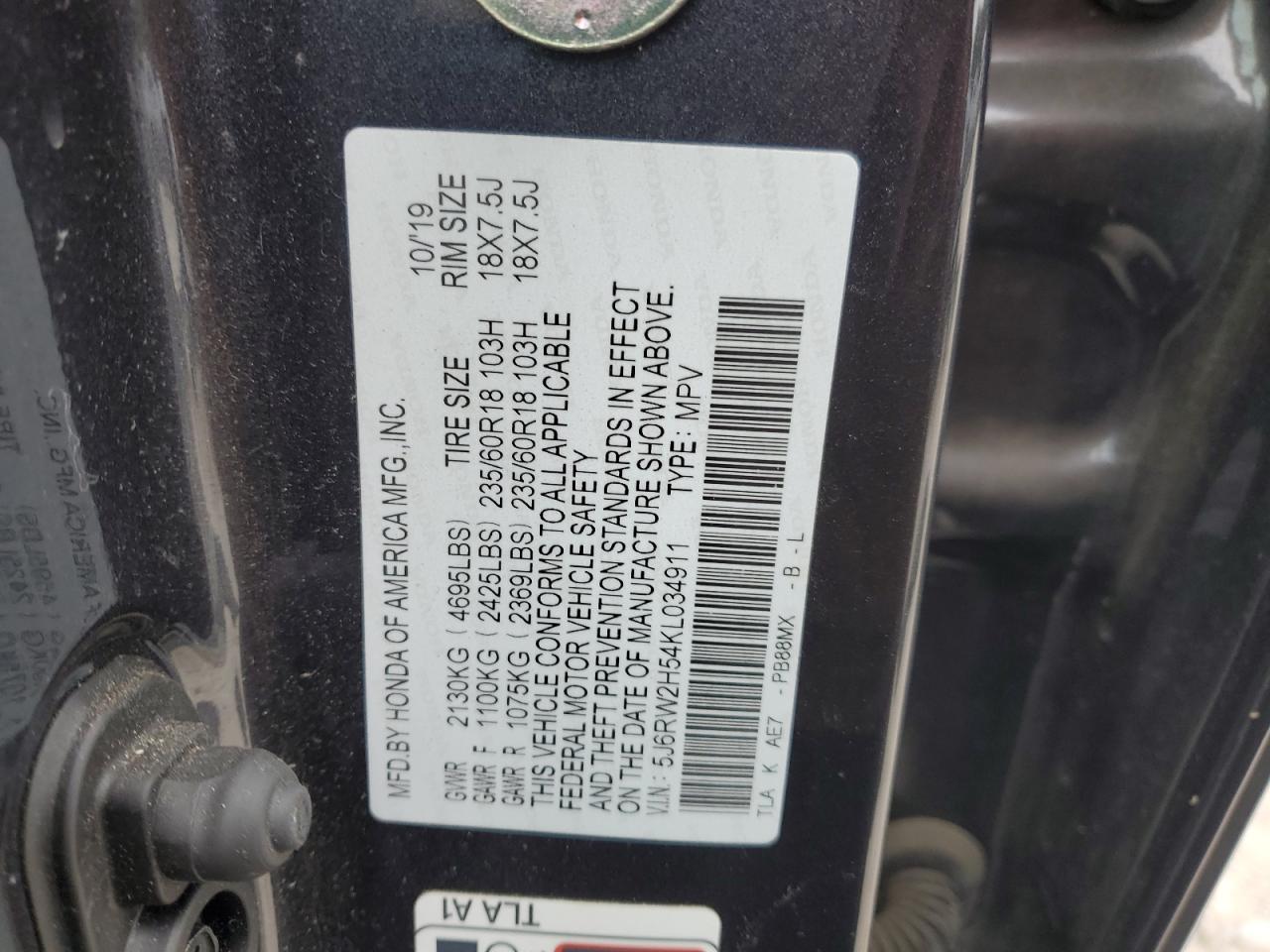 2019 Honda CR-V - Image 15