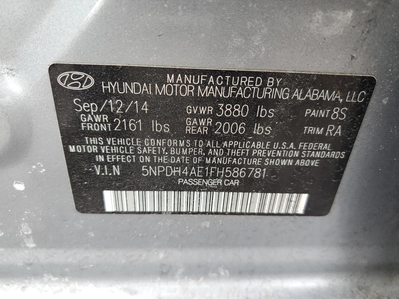 2015 Hyundai Elantra - Image 13