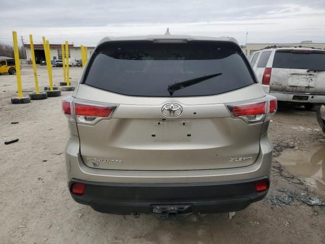  TOYOTA HIGHLANDER 2014 Бежевий