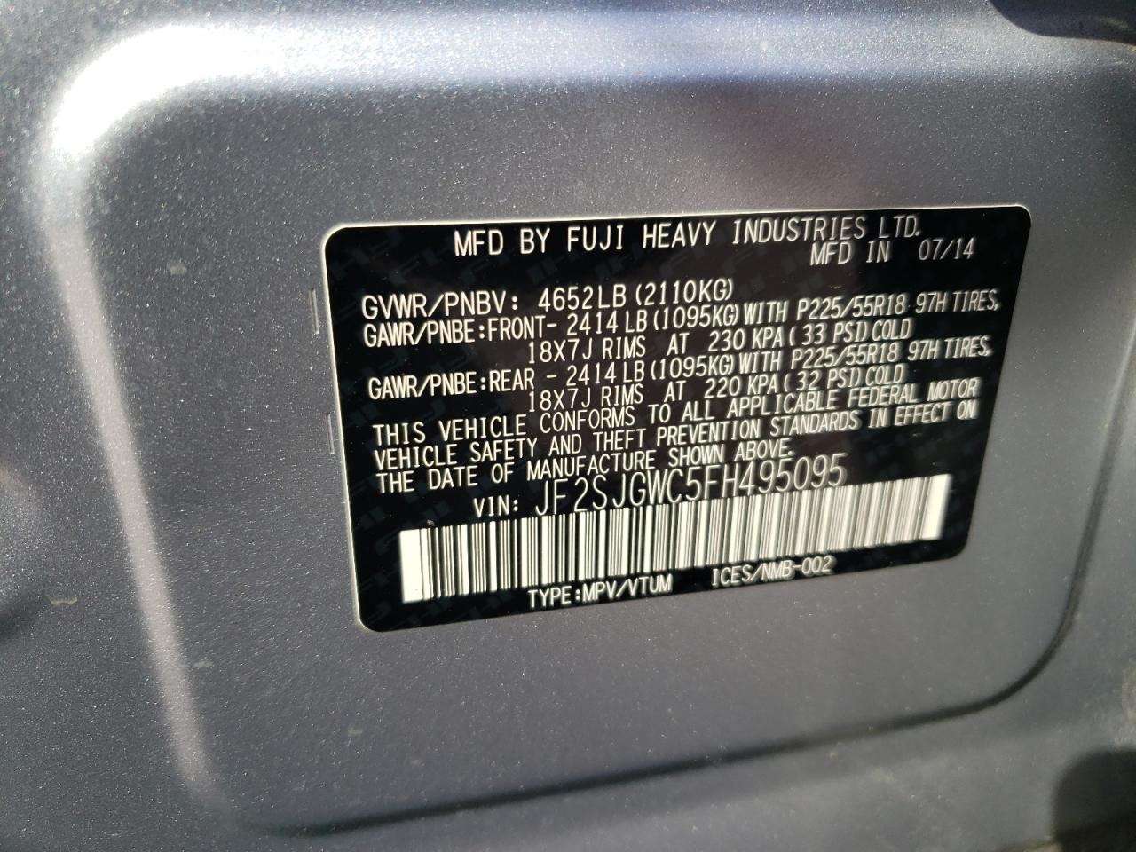 2015 Subaru Forester - Image 13