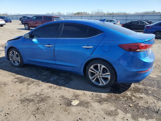 Sedans HYUNDAI ELANTRA 2017 Blue