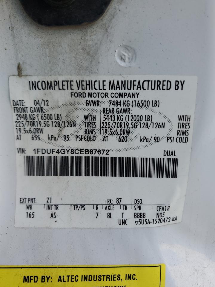 2012 Ford F450 - Image 10