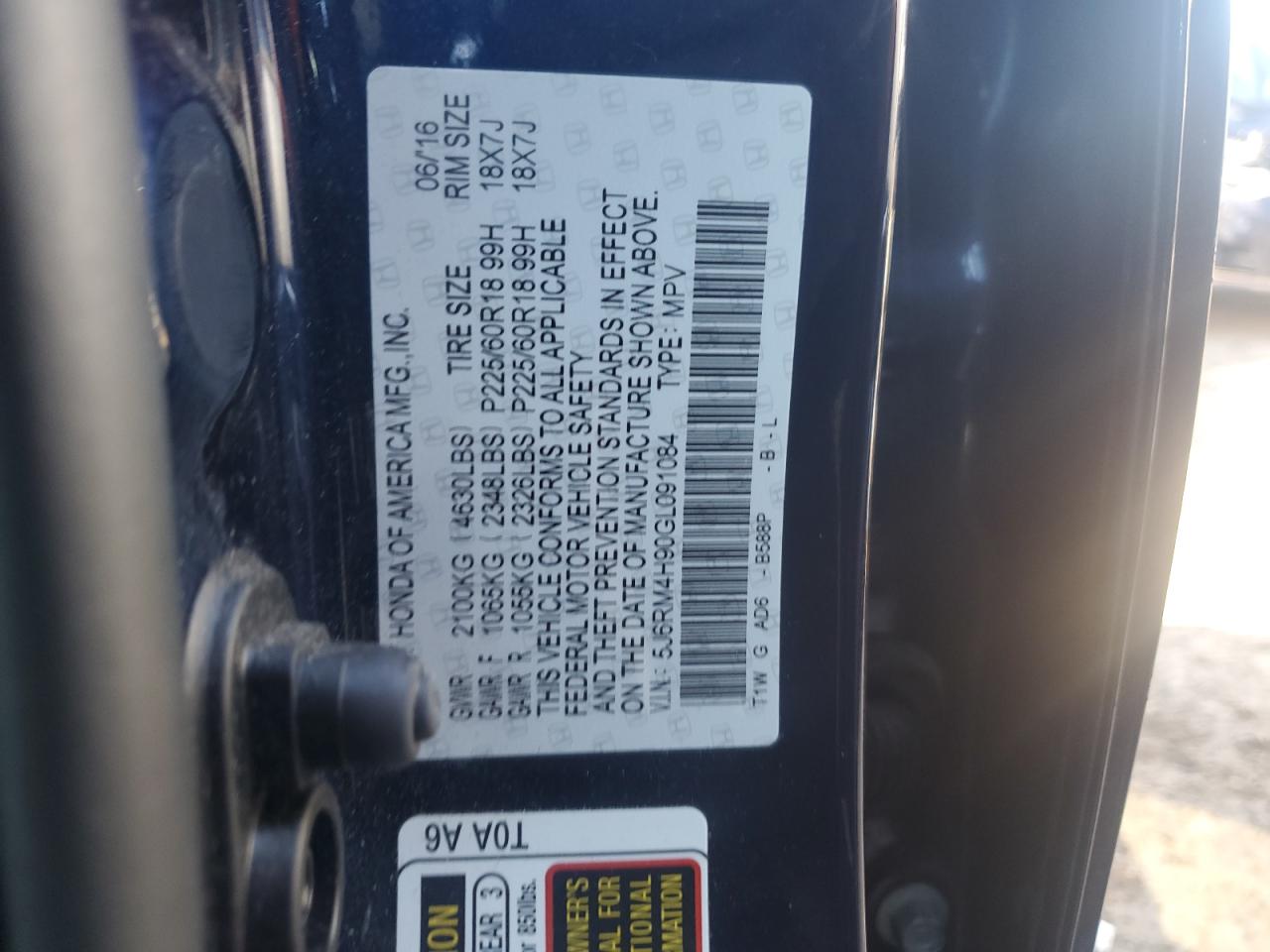 2016 Honda CR-V - Image 14
