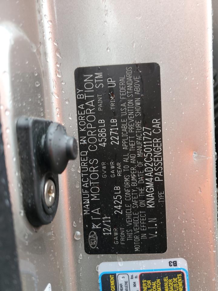 2012 Kia Optima - Image 13