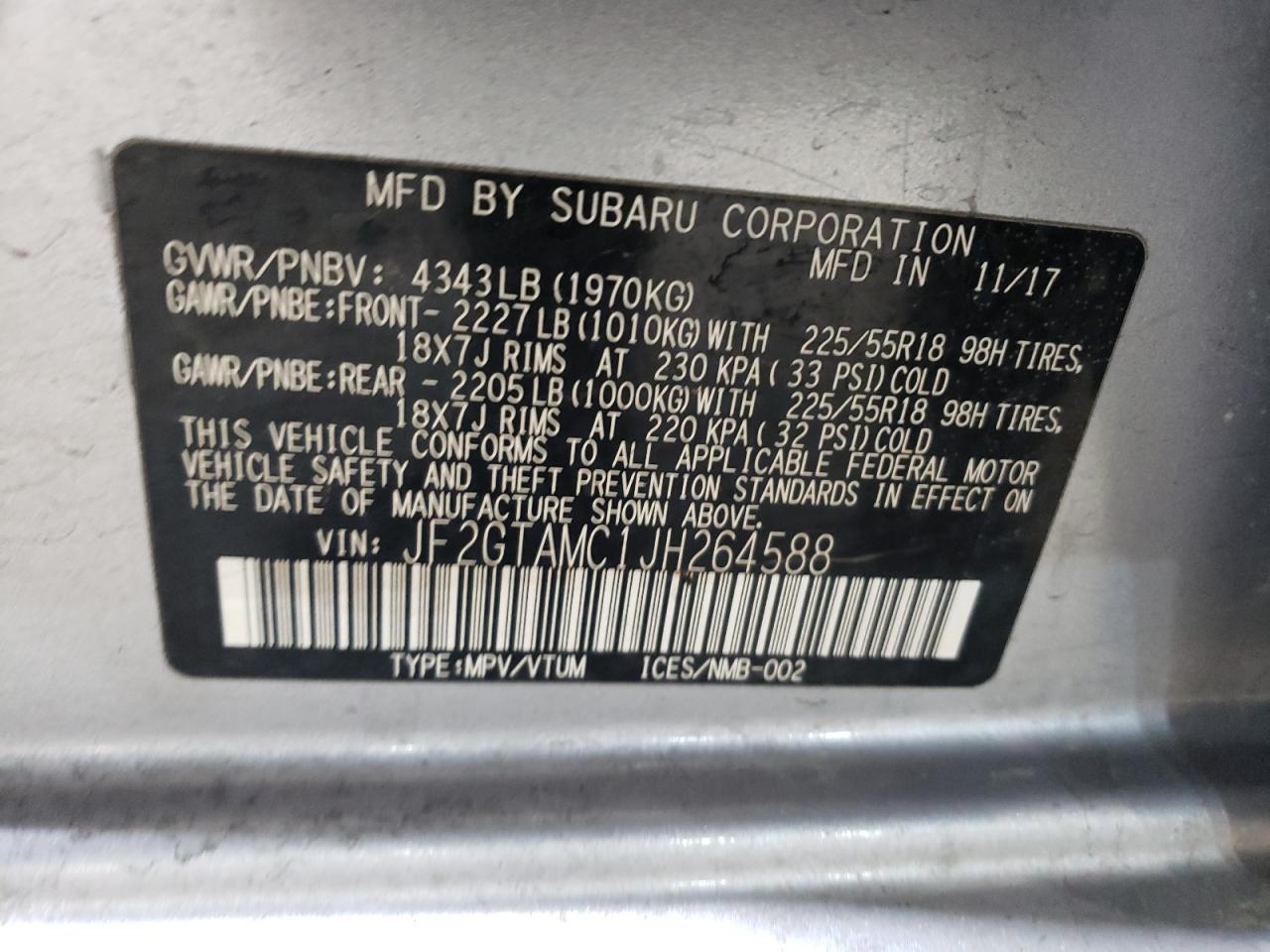 2018 Subaru XV - Image 15