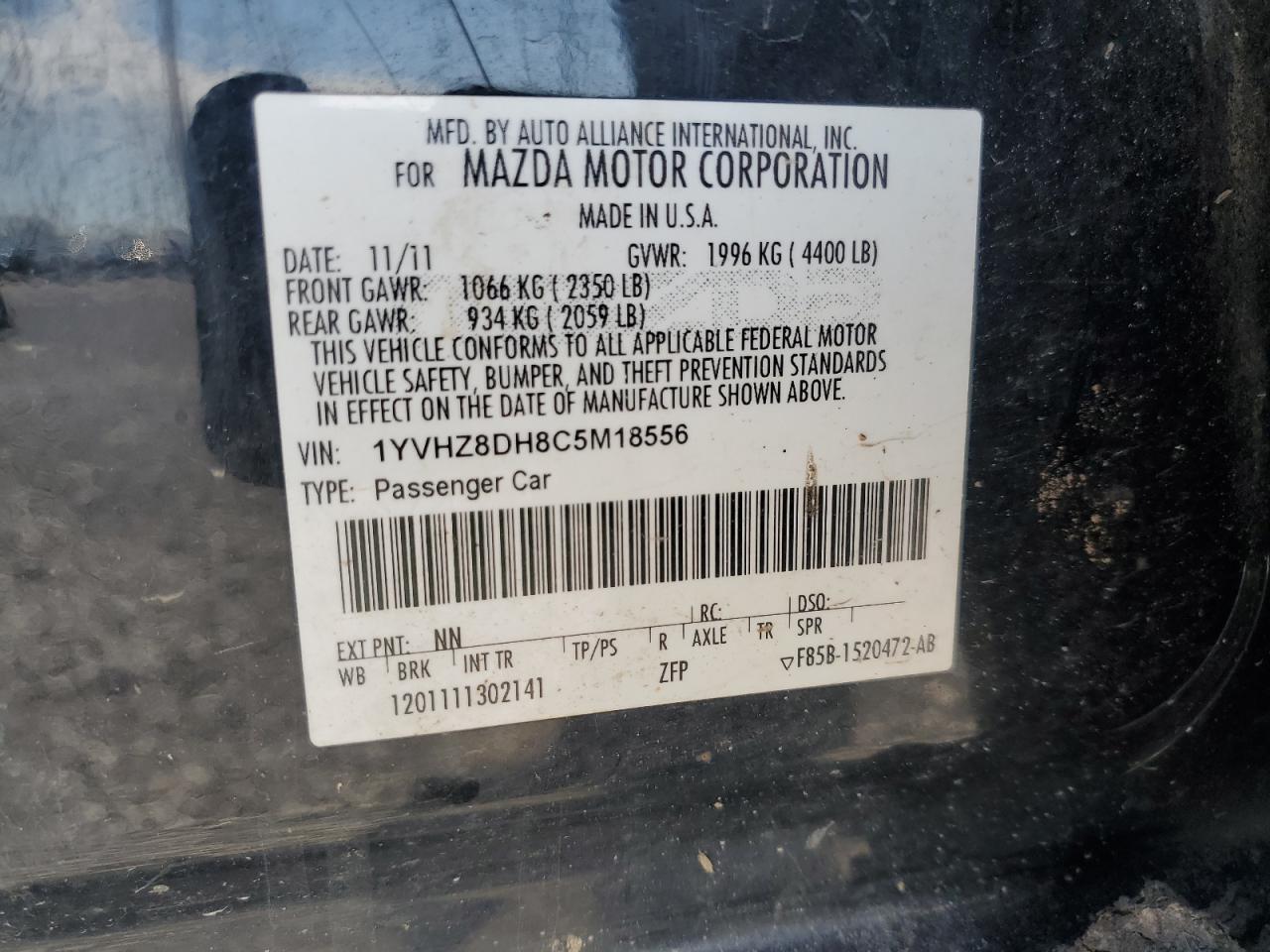 2012 Mazda 6 - Image 13