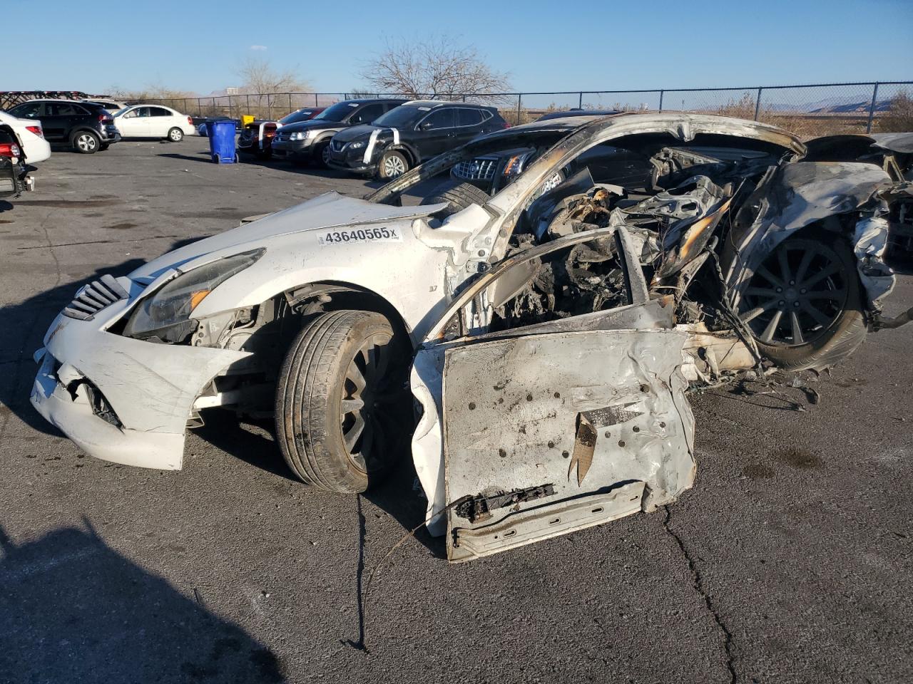 2009 Infiniti G37 Base for Sale in North Las Vegas, NV - Burn
