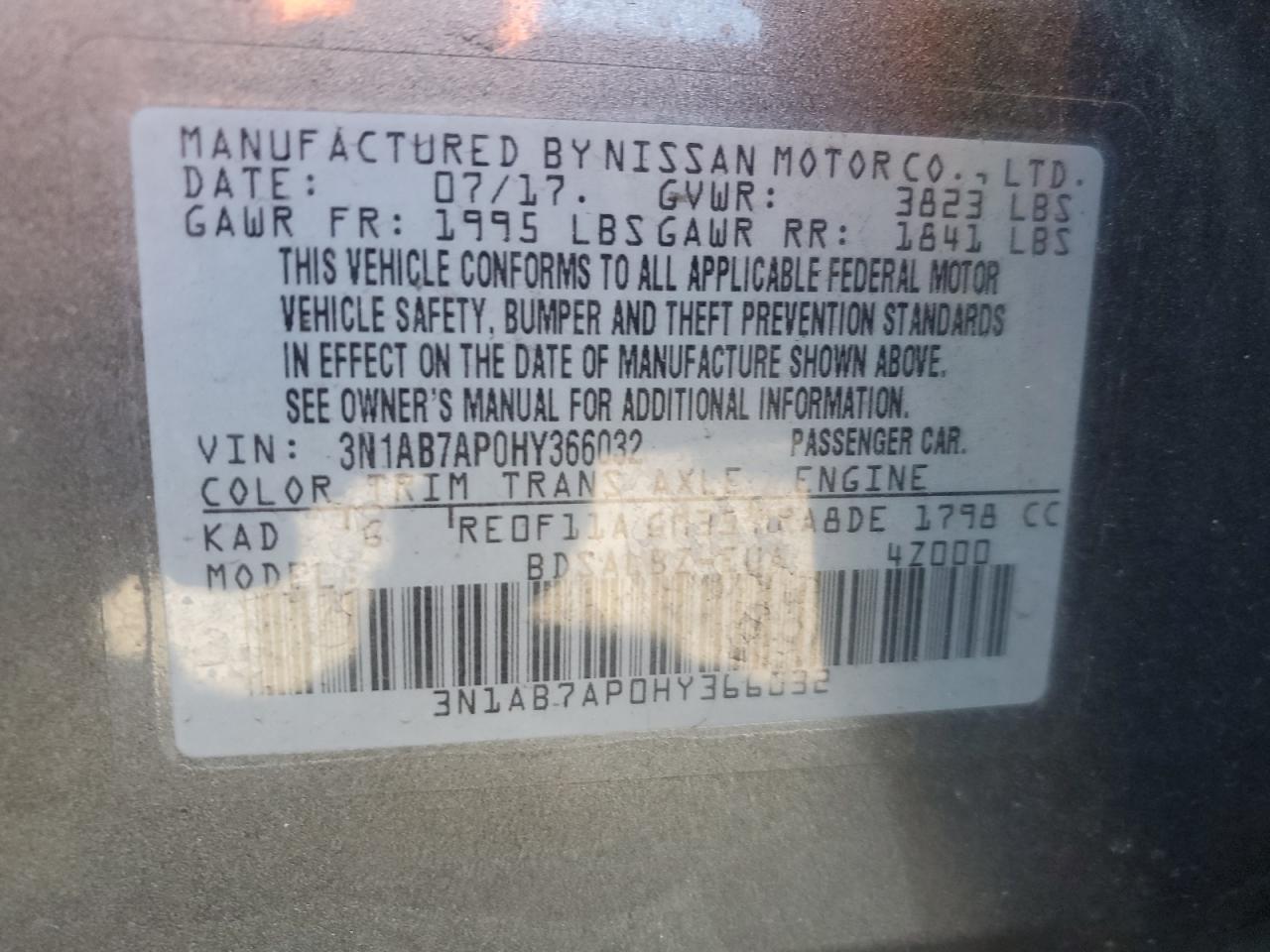 2017 Nissan Sentra - Image 12