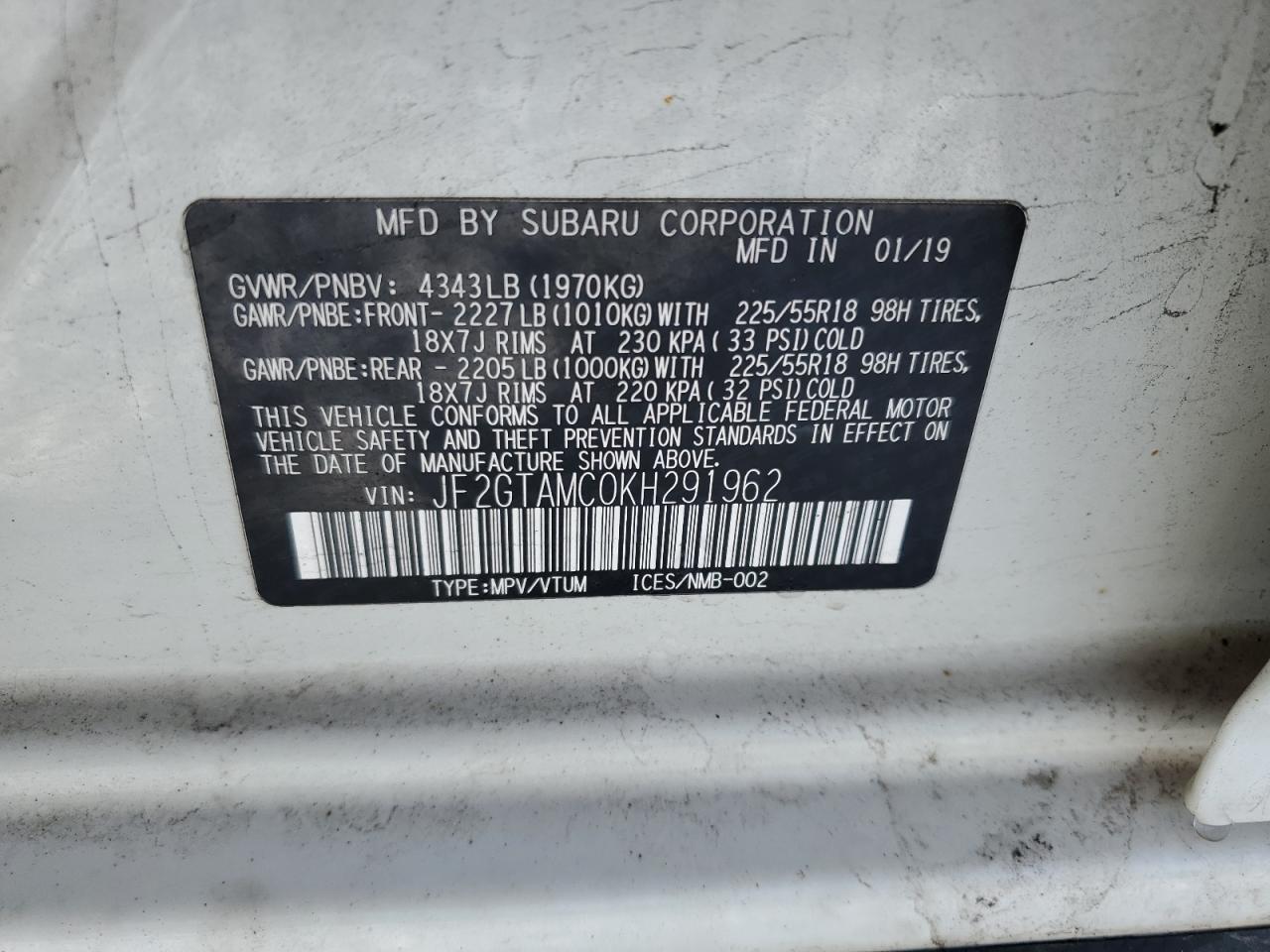 2019 Subaru XV - Image 13