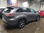 2016 Toyota Highlander Xle en Venta en Elgin, IL - Front End