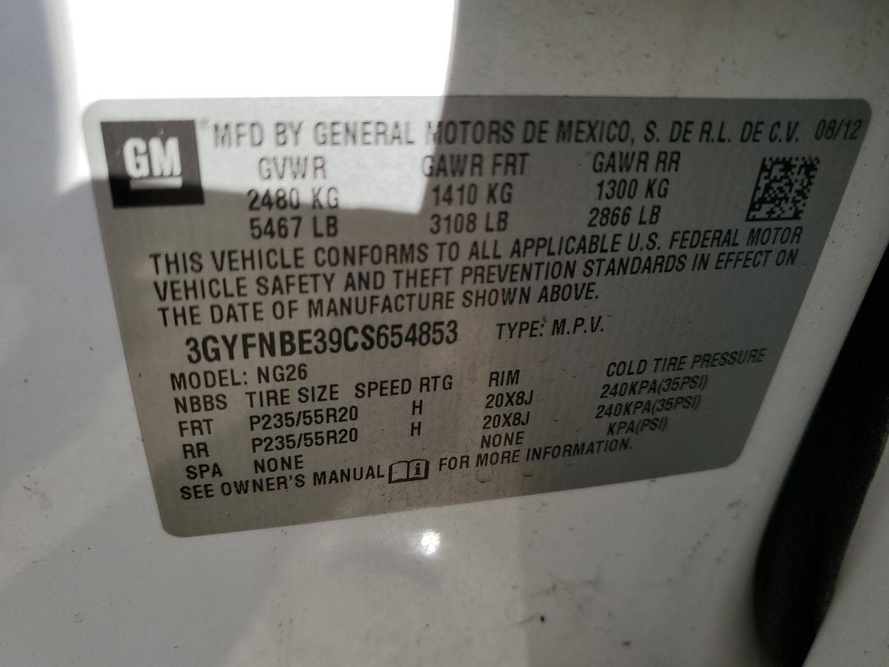 2012 Cadillac SRX - Image 15