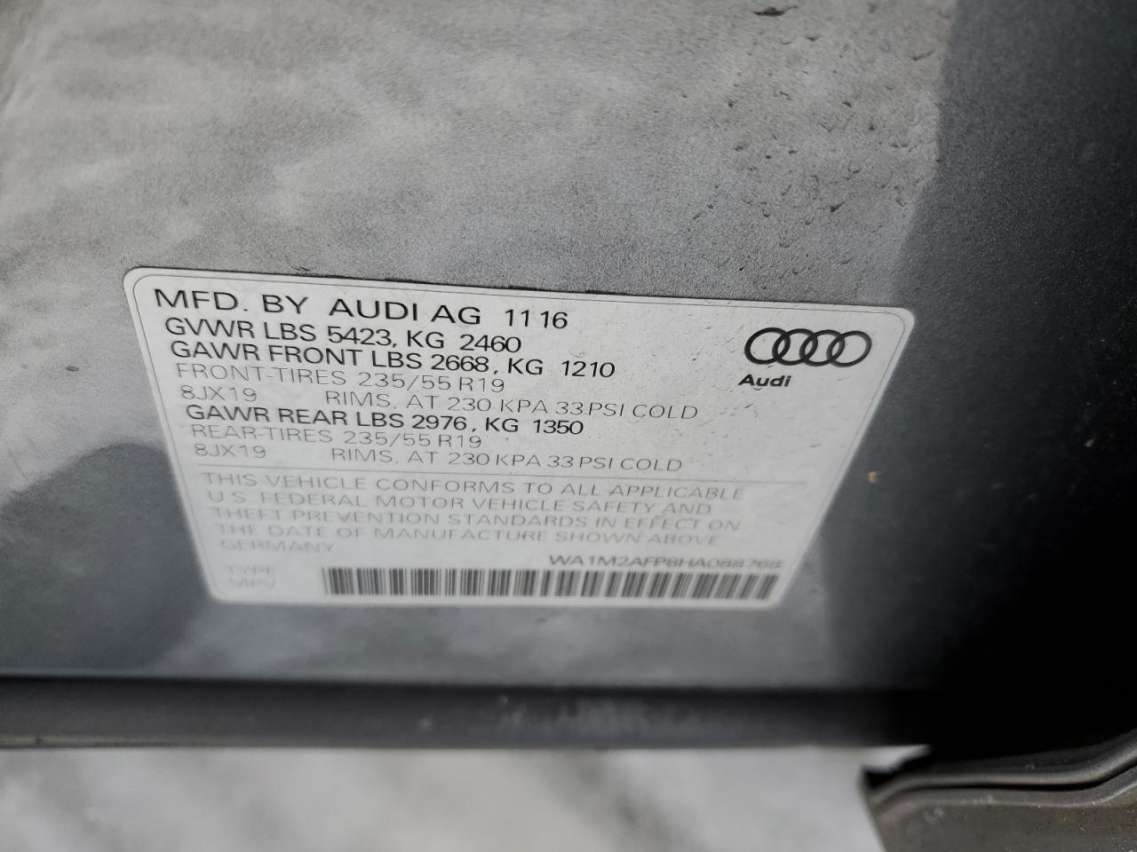 2017 Audi Q5 - Image 13