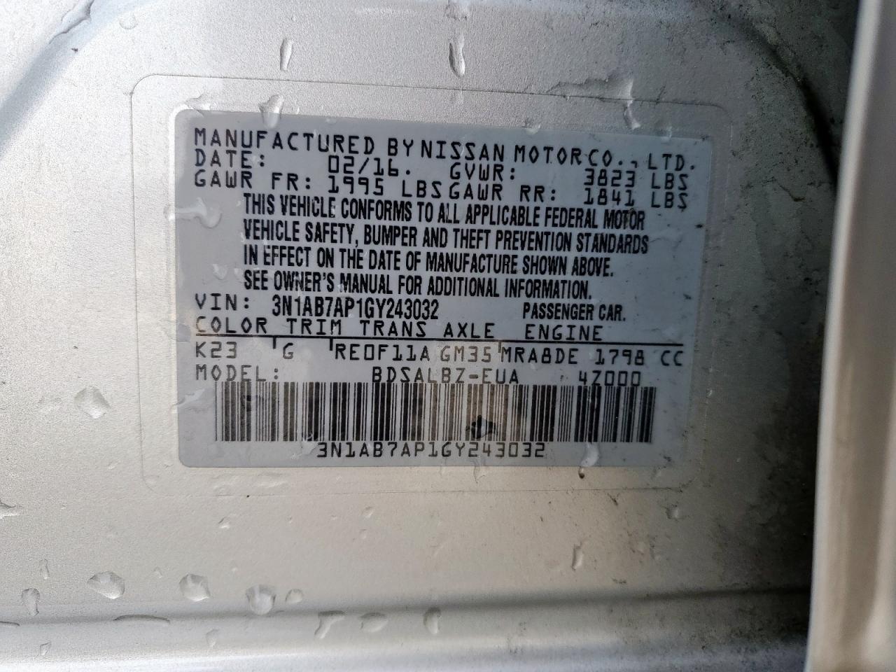 2016 Nissan Sentra - Image 13