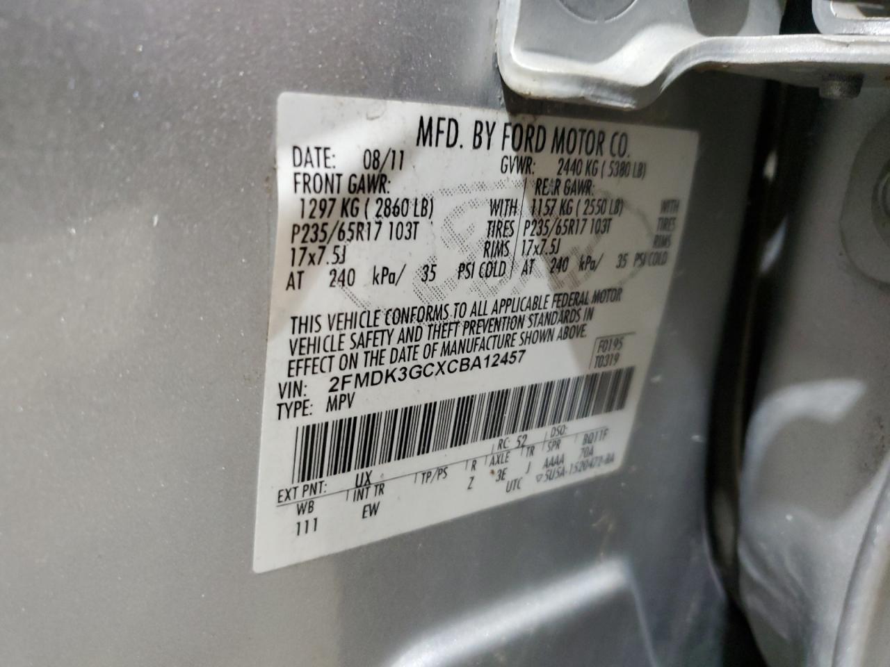 2012 Ford Edge - Image 15
