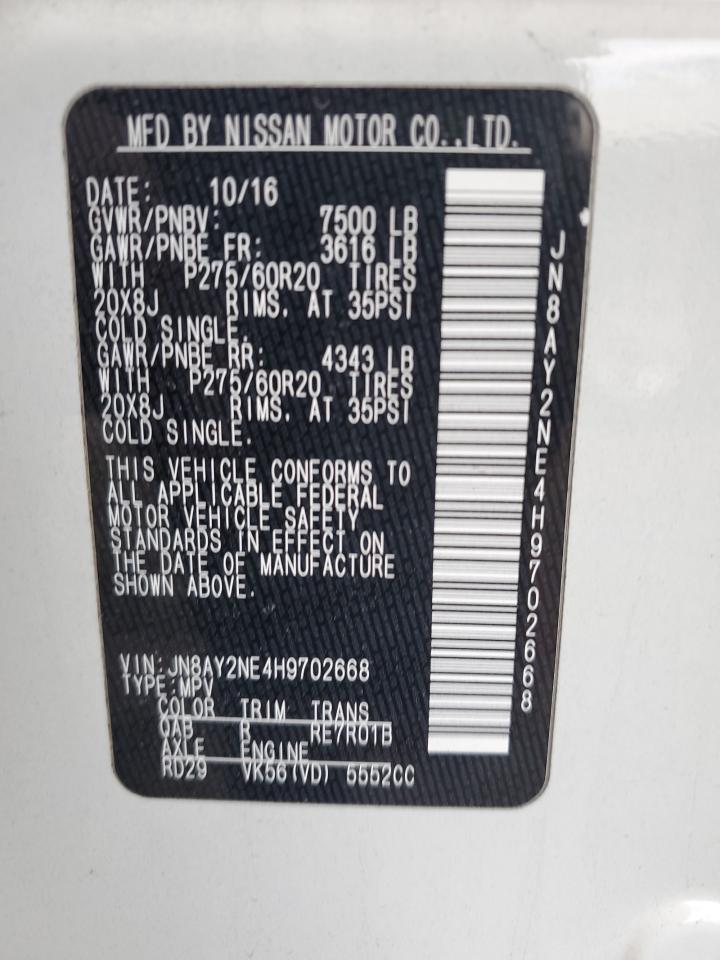 2017 Nissan Armada - Image 13