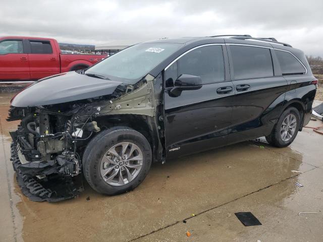 2021 Toyota Sienna Le de vânzare în Grand Prairie, TX - Front End