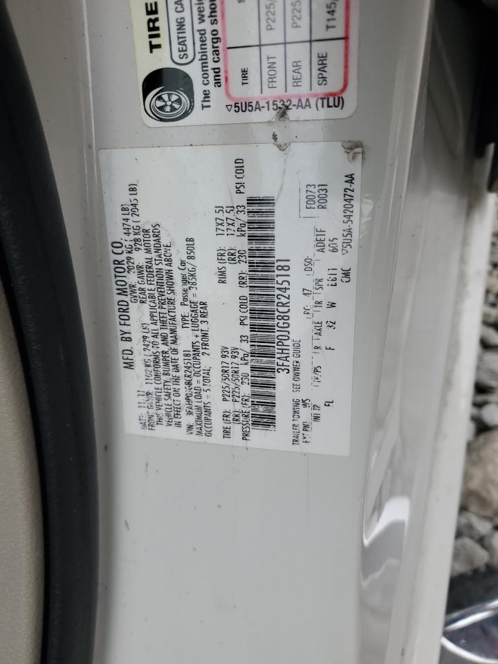 2012 Ford Fusion - Image 14