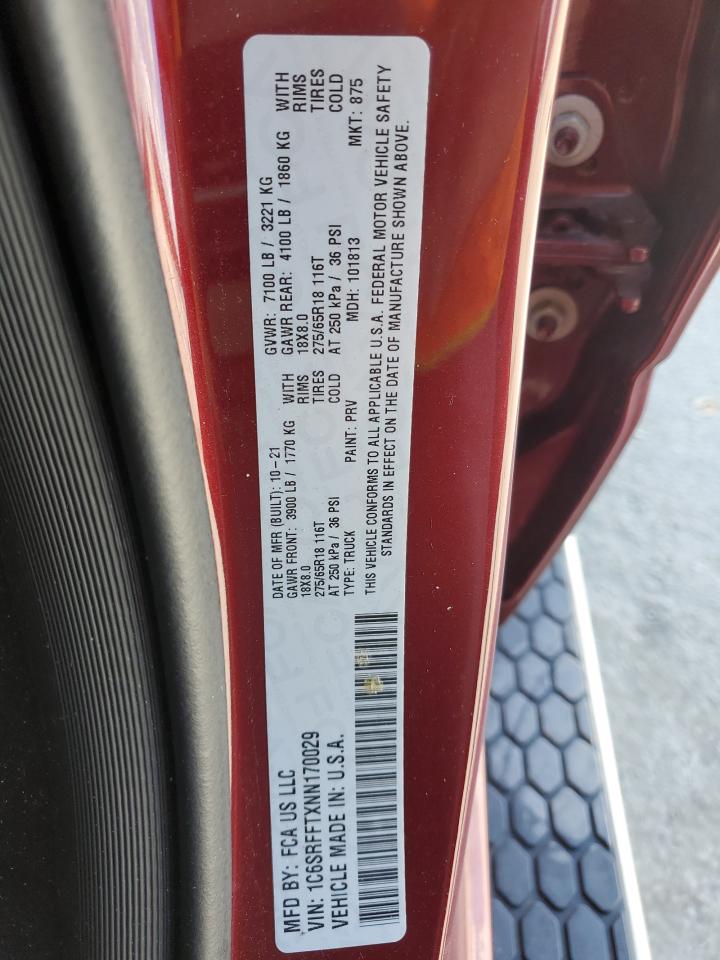 2022 RAM 1500 - Image 13