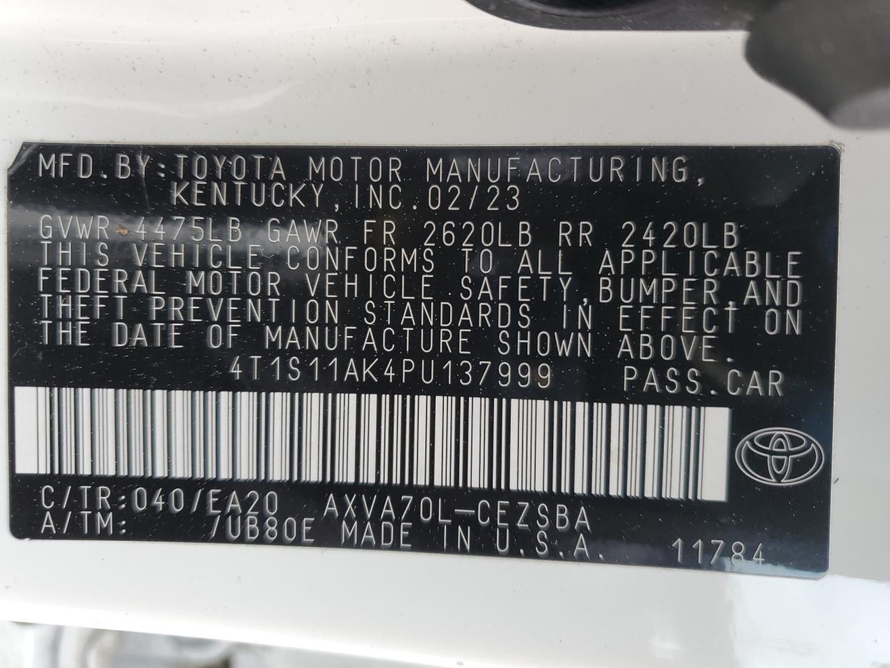 2023 Toyota Camry - Image 13