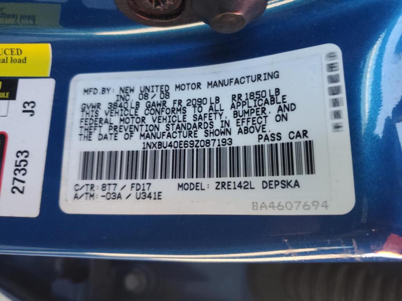 2009 Toyota Corolla - Image 12