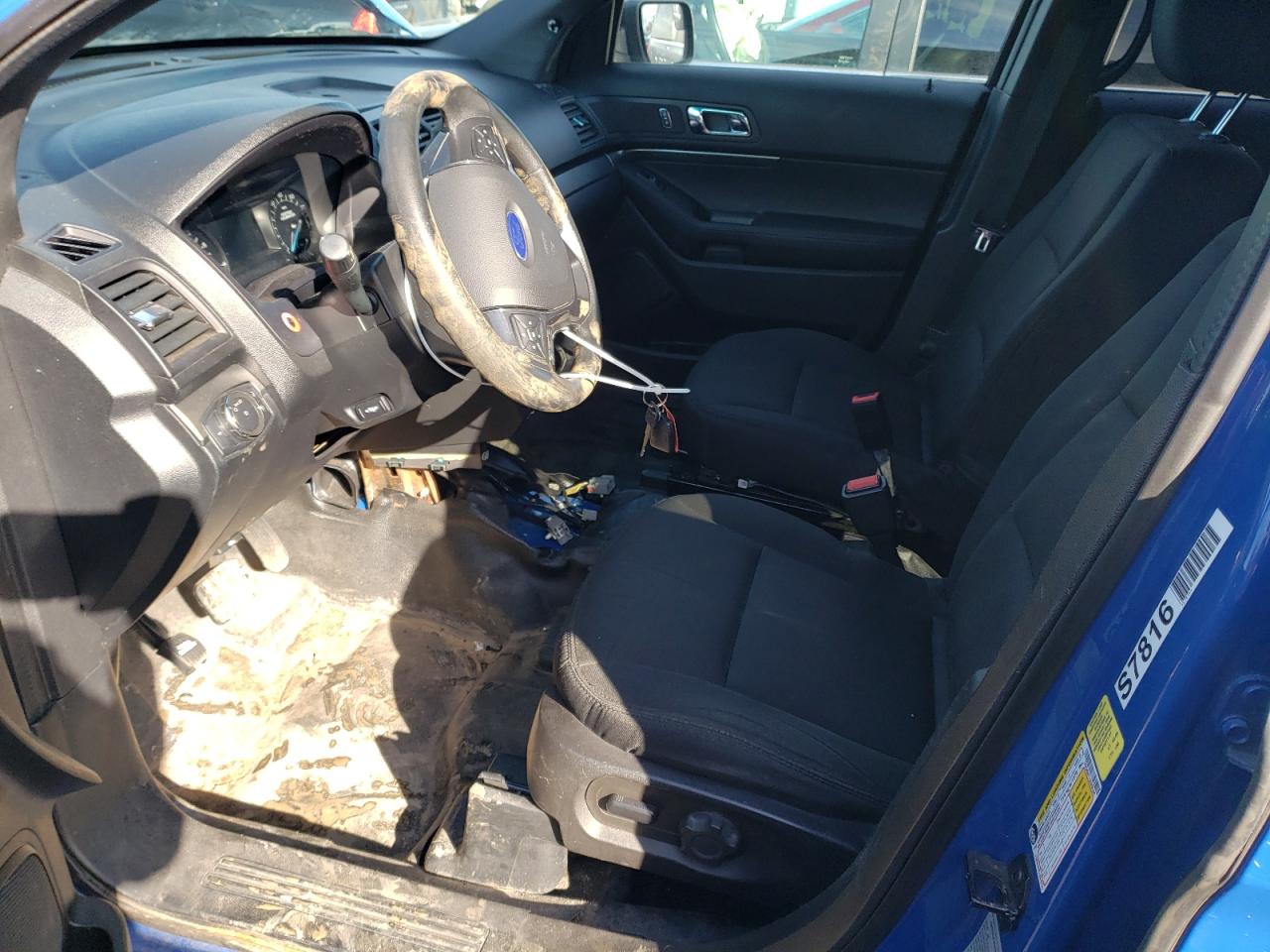 1FM5K8AT1GGD06306 FORD EXPLORER 2016
