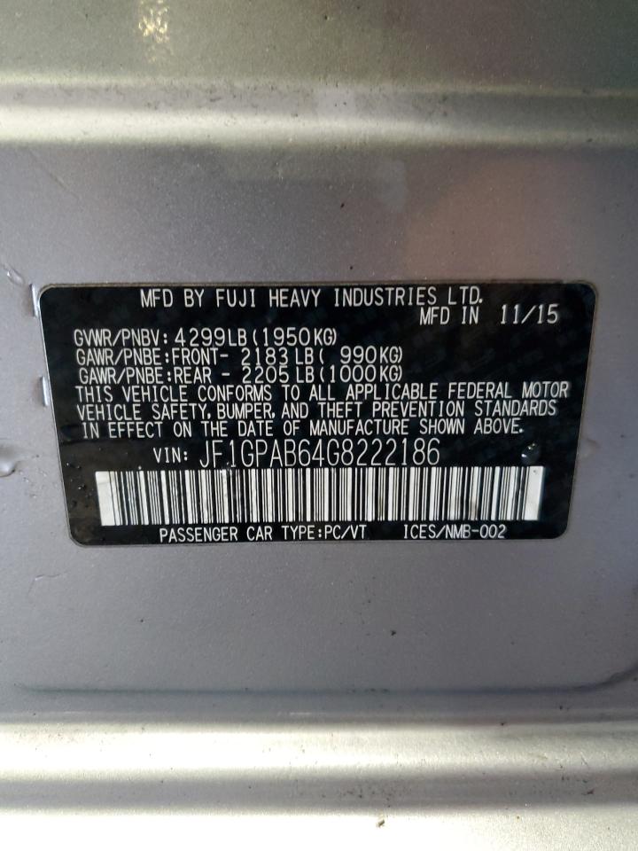 2016 Subaru Impreza - Image 12