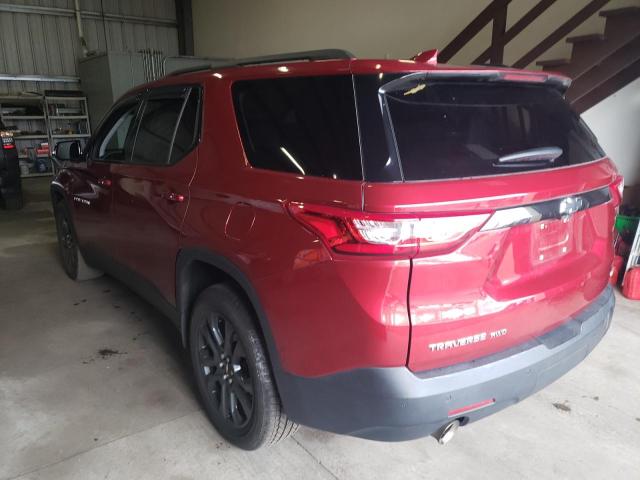  CHEVROLET TRAVERSE 2019 Червоний