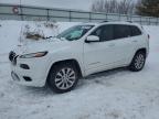 2017 Jeep Cherokee Overland на продаже в Davison, MI - Front End