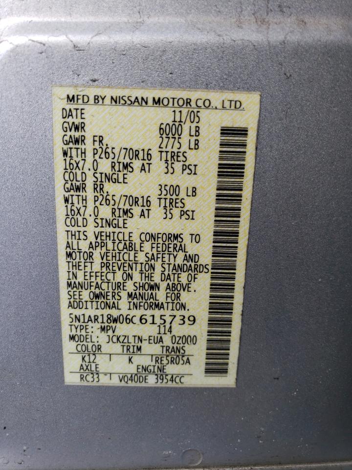 2006 Nissan Pathfinder - Image 14