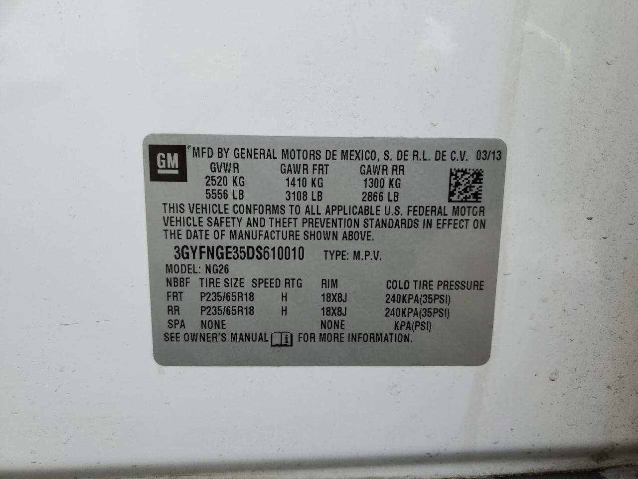 2013 Cadillac SRX - Image 13