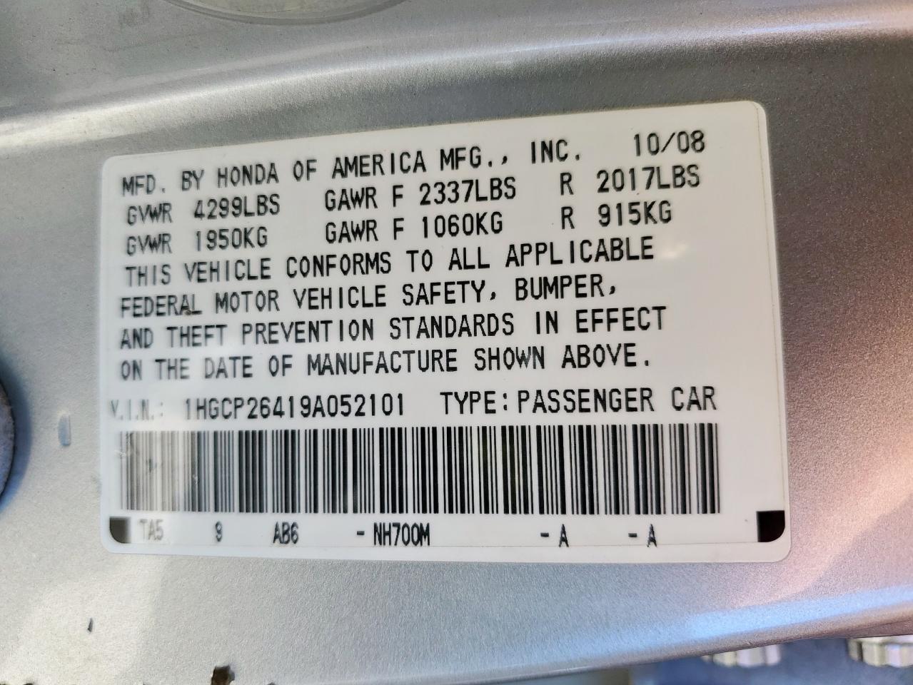 2009 Honda Accord - Image 13
