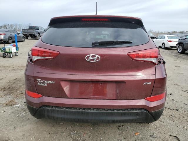  HYUNDAI TUCSON 2018 Red