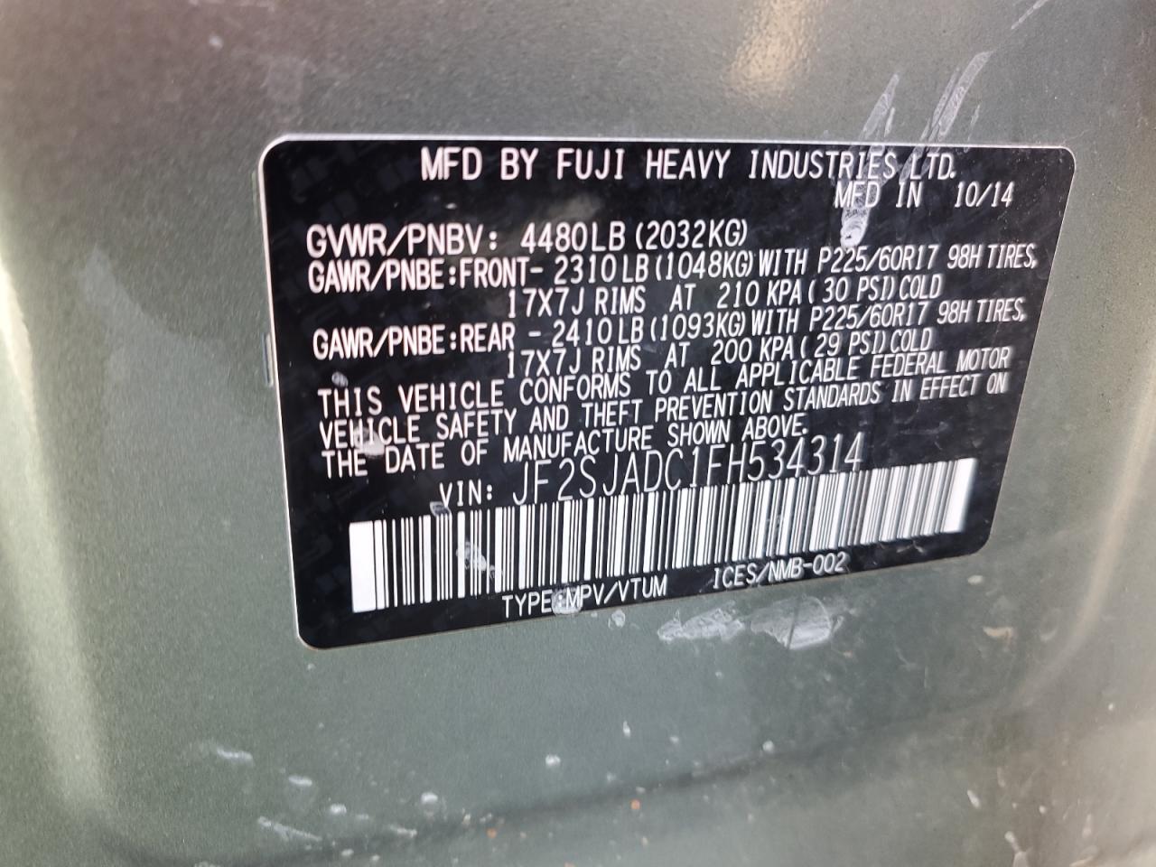 2015 Subaru Forester - Image 13