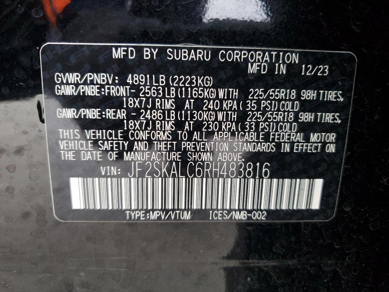 2024 Subaru Forester - Image 13